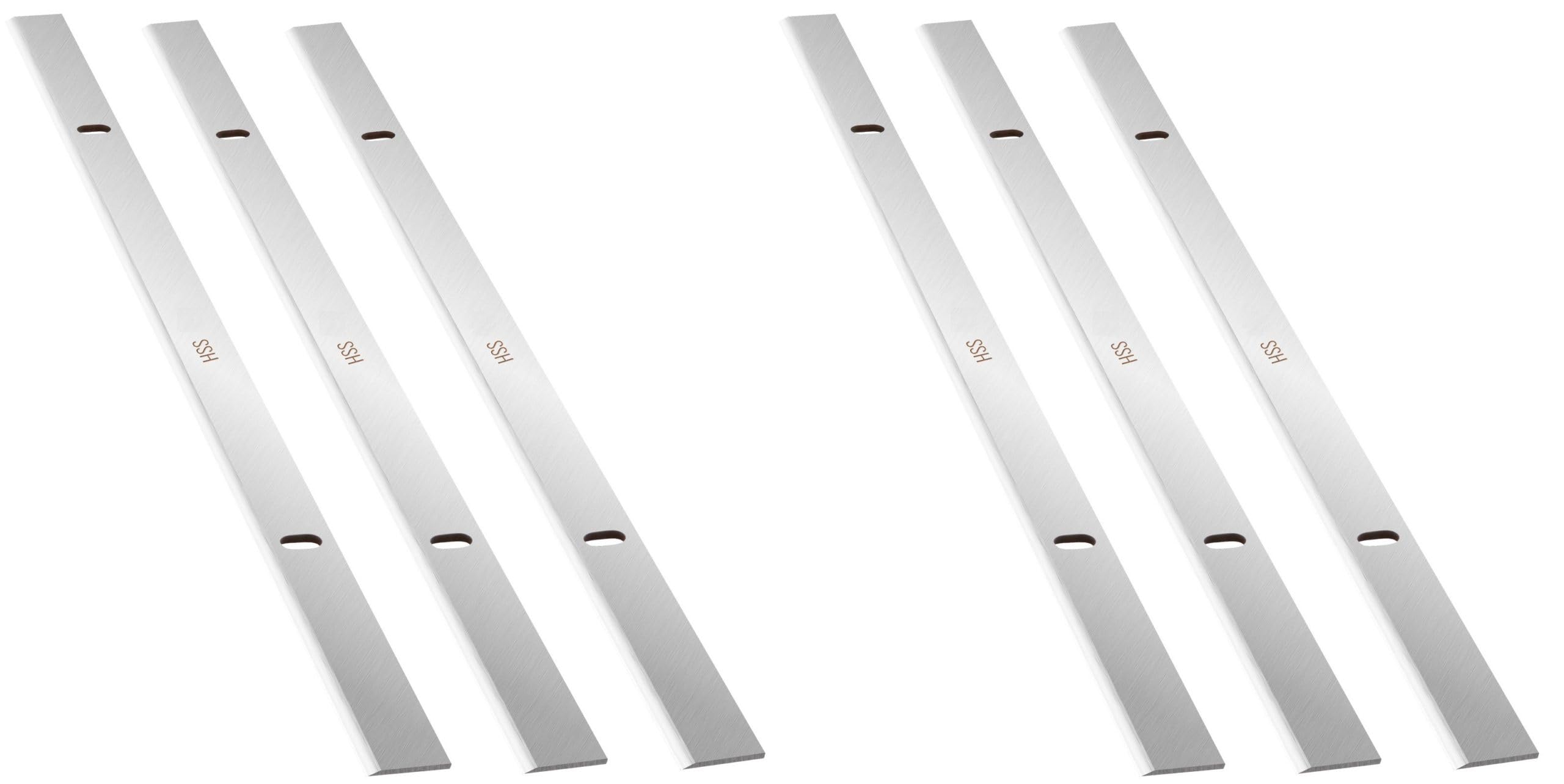 6 x nóż do strugania Vevor 330 330 x 16,5 x 2 mm