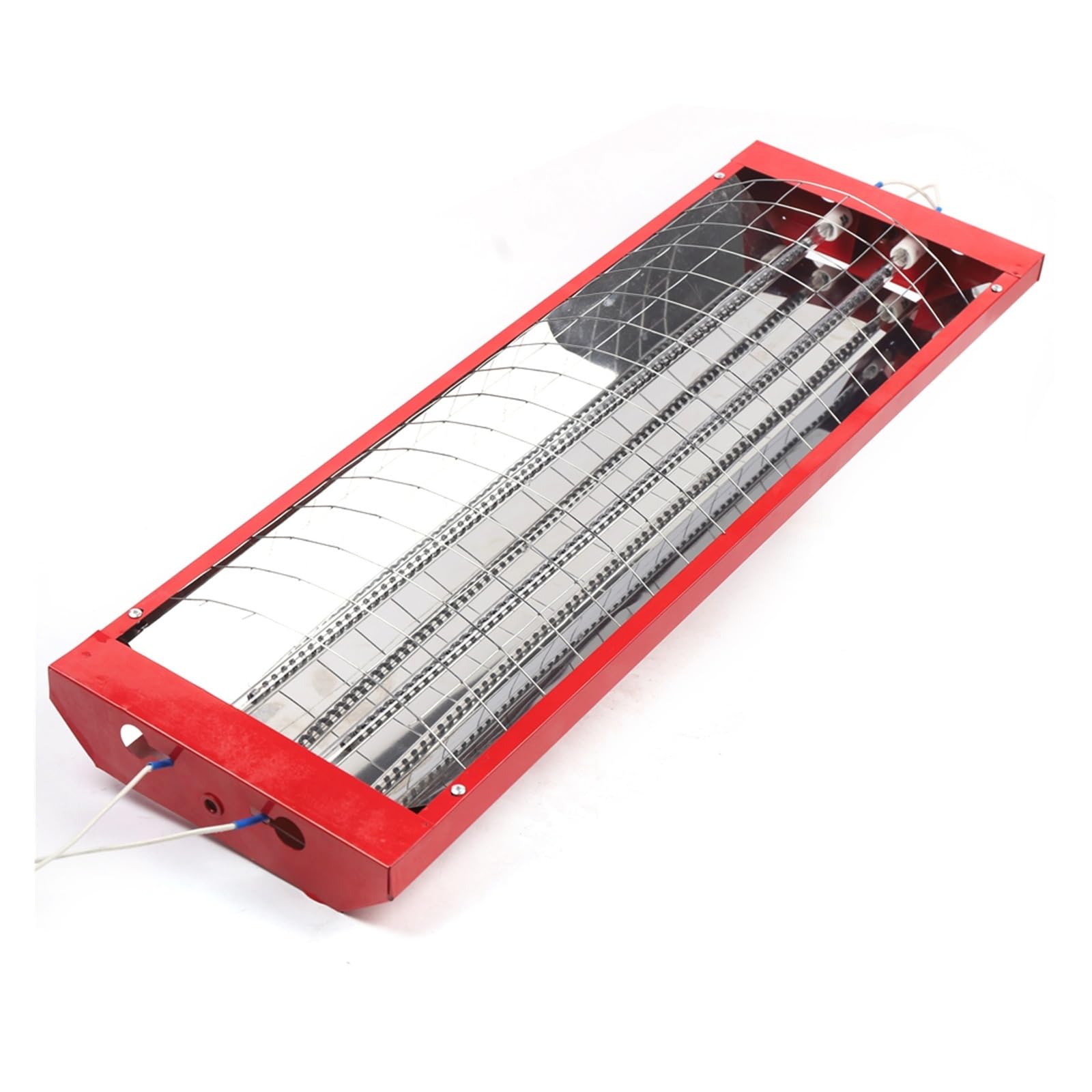 Mthckxjbsuz One Color Infrared Paint Lamp, 8Sets 2Kw Spray Baking Booth Infrared Paint Curing Lamp Heating Light Heater