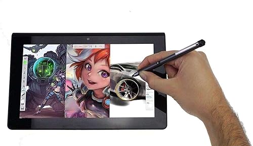 Miniatura 6 de Grey Rechargeable Fine Point Digital Stylus - Compatible with CHUWI Hi10 Air 10.1" Tablet