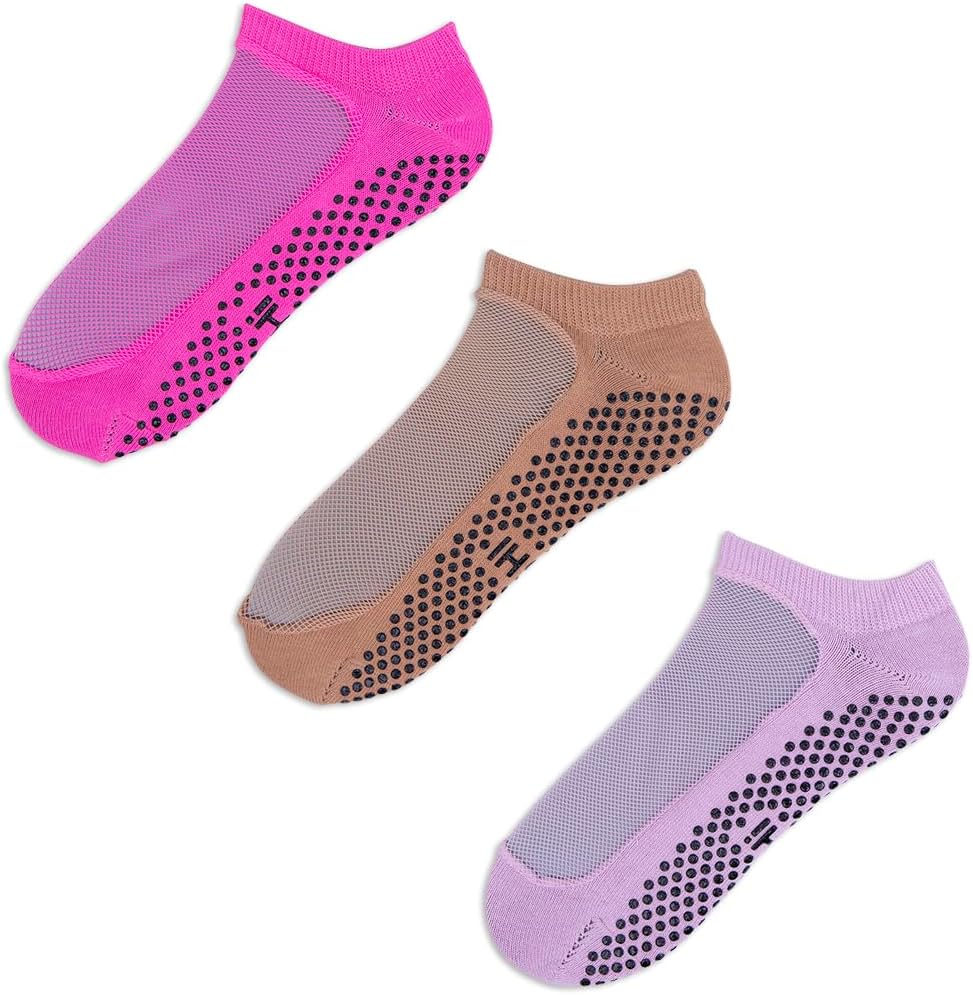 SHASHI Yoga Socks For Women - Classic & Star Style - Mesh Socks for Women – Non Slip Socks – Athletic Socks
