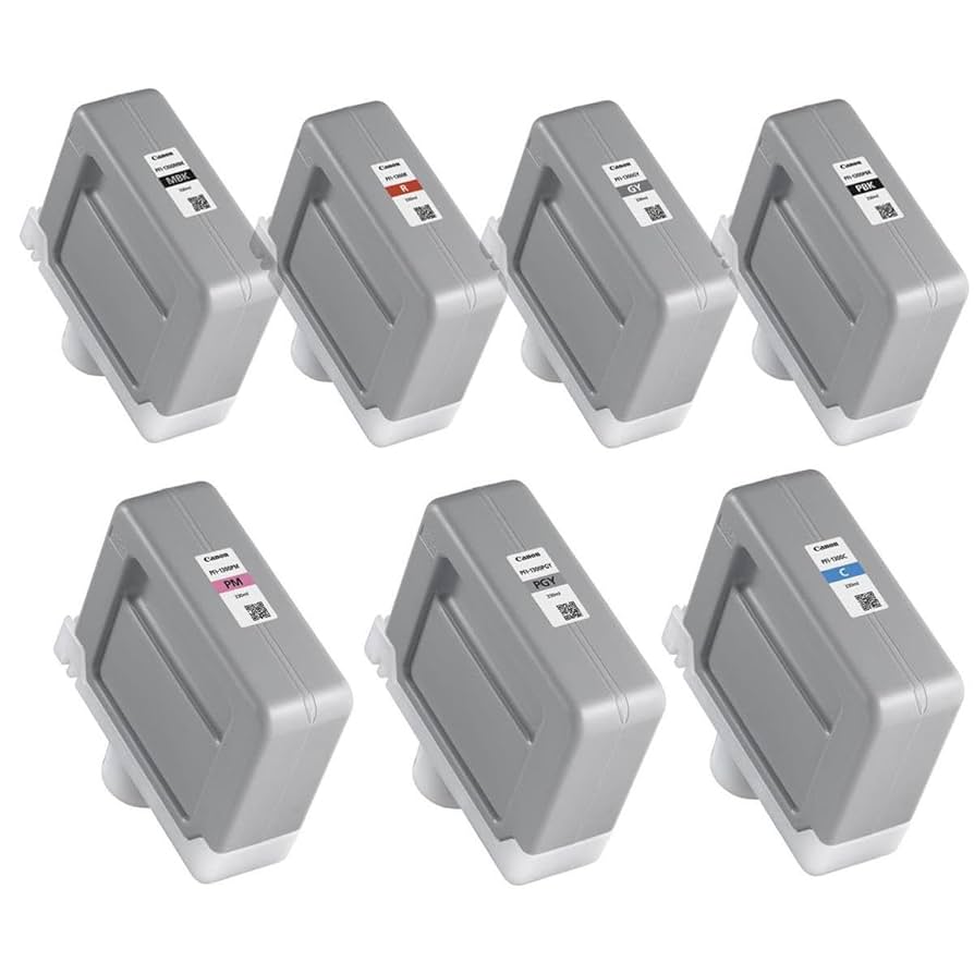【新品未開封キヤノンPFI-1300PM image PROGRAFインク Amazon.com: Canon PFI-1300 330ml Pigment Ink Tank KIt for