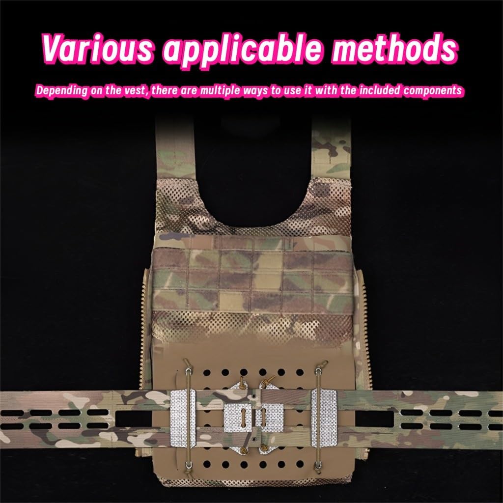 2PCS Lightweight Quick-Release Tactical Gear, Nylon Material - Fits Various Equip, For Team Activities/Tactical Games/Movie Props