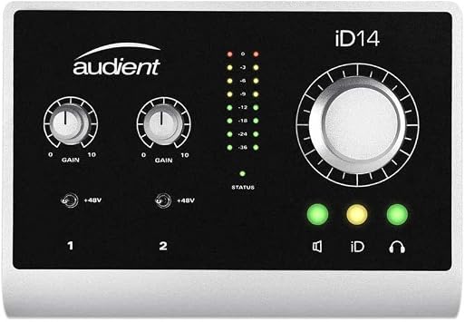 Audient ID14 10in/4-out USB Desktop Audio Interface
