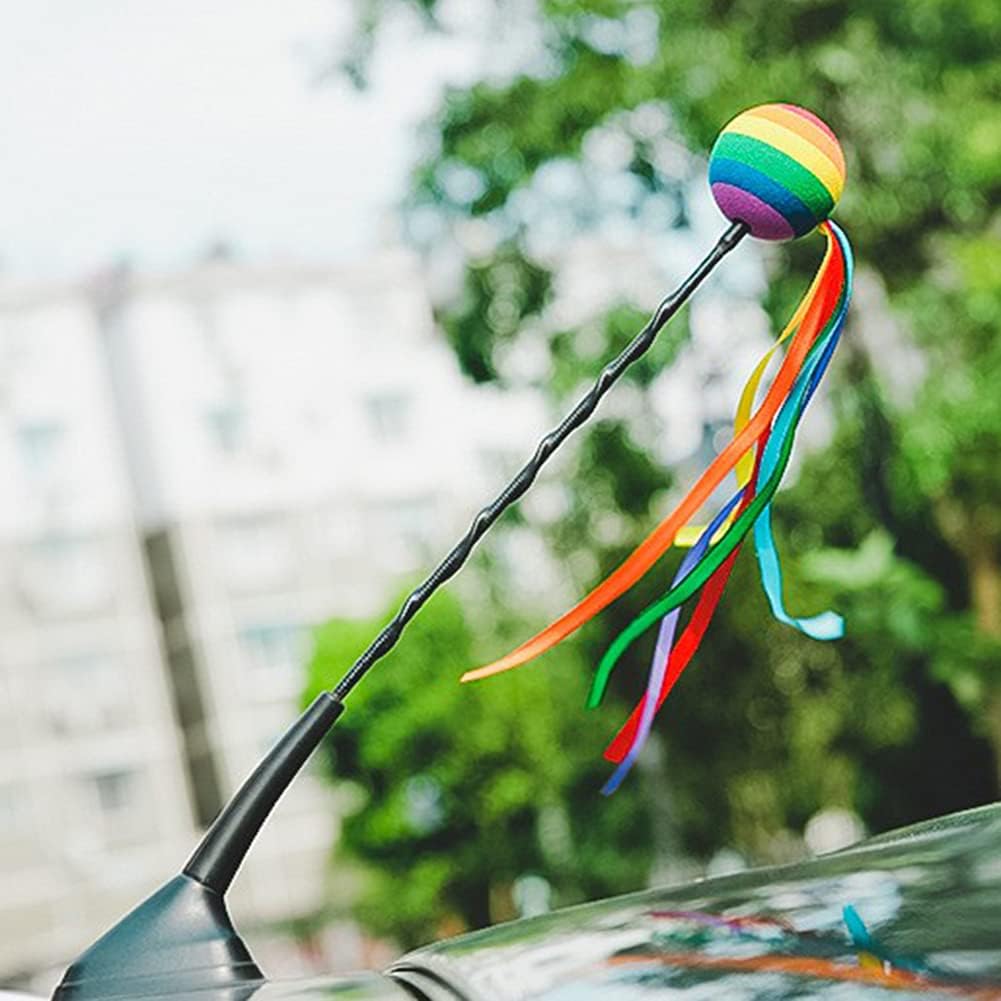 Zcargel Antenna Ball, Car Antenna Topper Aerial Ball Cute