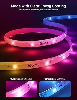 シーリングライト・天井照明 Govee RGBIC PRO led striplight 20m H619E Amazon.com: Govee RGBIC Pro LED Strip Lights, 32.8ft Color