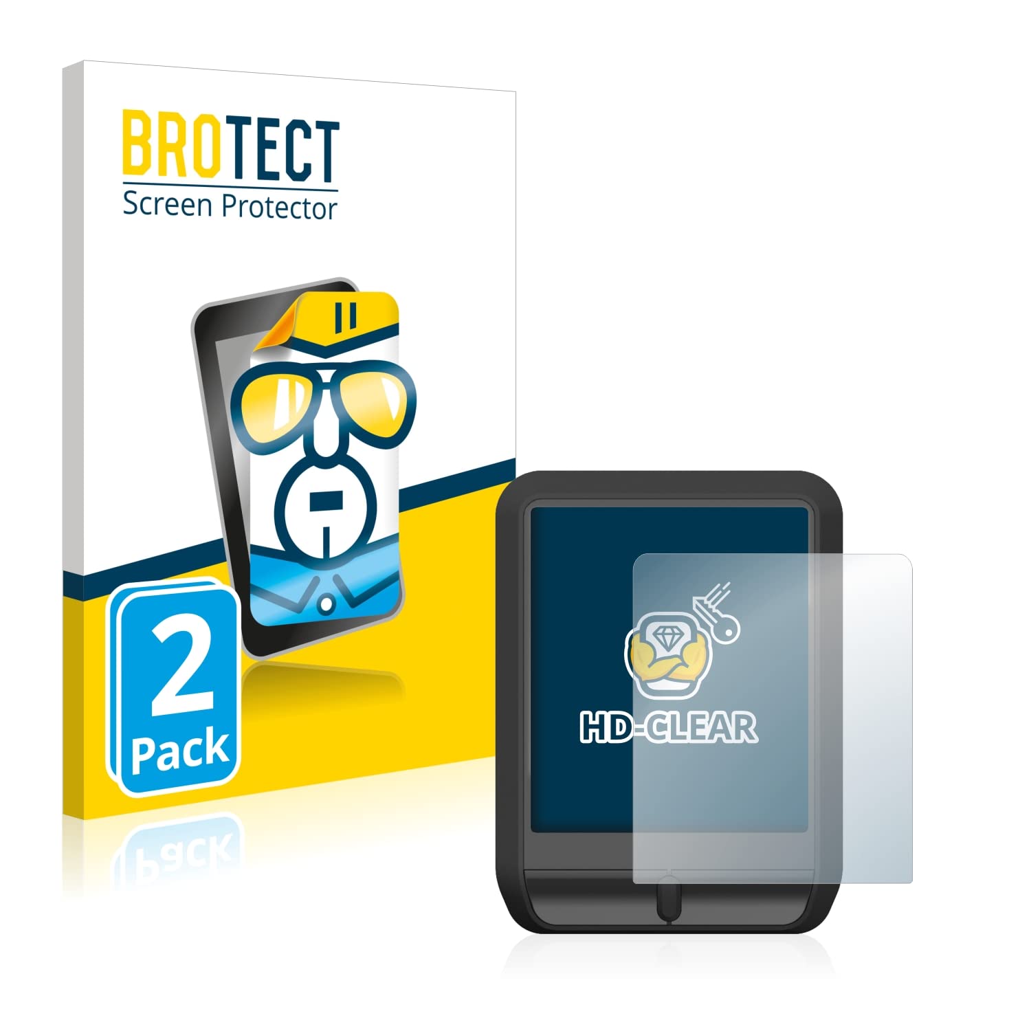 Film Protection Ecran Brotect Pour Innioasis G1-80G - 2 Pièces Ultra Claires Et Anti-Traces