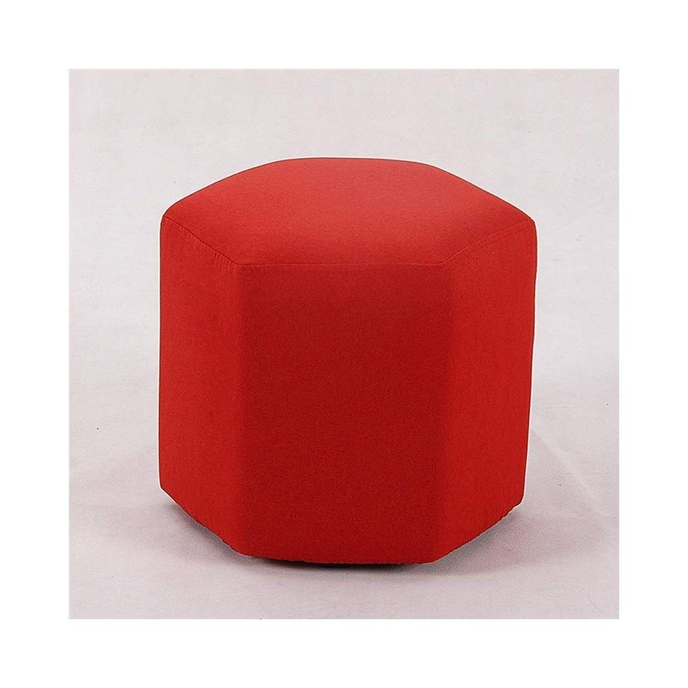 Banc à chaussures déhoussable facile à nettoyer rouge NMDCDH