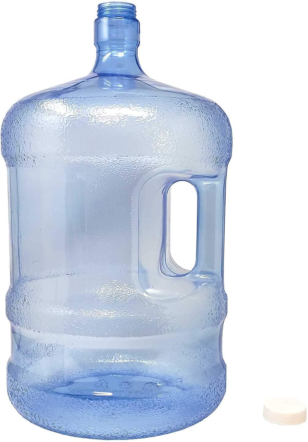 Alpine Cuisine 5 Gallon Plastic Water Jug With Cap & Handle - Heavy Duty Portable Container, Blue - View #10