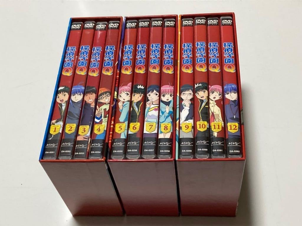 Amazon.co.jp: アニメ 探偵学園Q DVD 全12巻セット 初回限定特典 収納 
