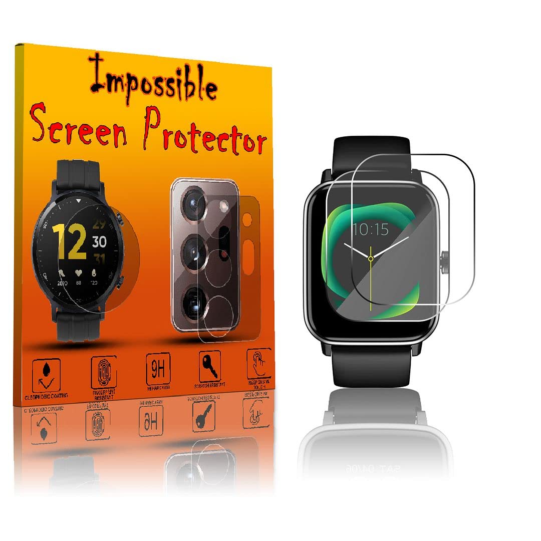 FCS Edge to Edge Watch Screen Protector for Noise ColorFit Pro 4 Max | TPU Membrane Flexible Ultra-Thin 0.125mm Thickness Screen Guard (Pack of 3) (B0B76YJ5RS) Amazon Price History, Amazon Price Tracker