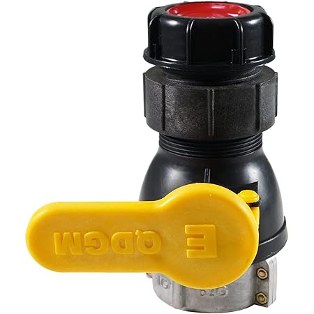 Amazon.com: IBC Tank 62mm Coarse Thread Cap Valve Adapter Ball Valve ...