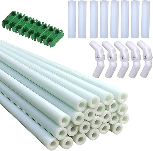 Camvng - Jaulas de tomate para estacas de jardín, estacas de tomate, jaulas de plantas de comato (paquete de 41 estacas de jardín)