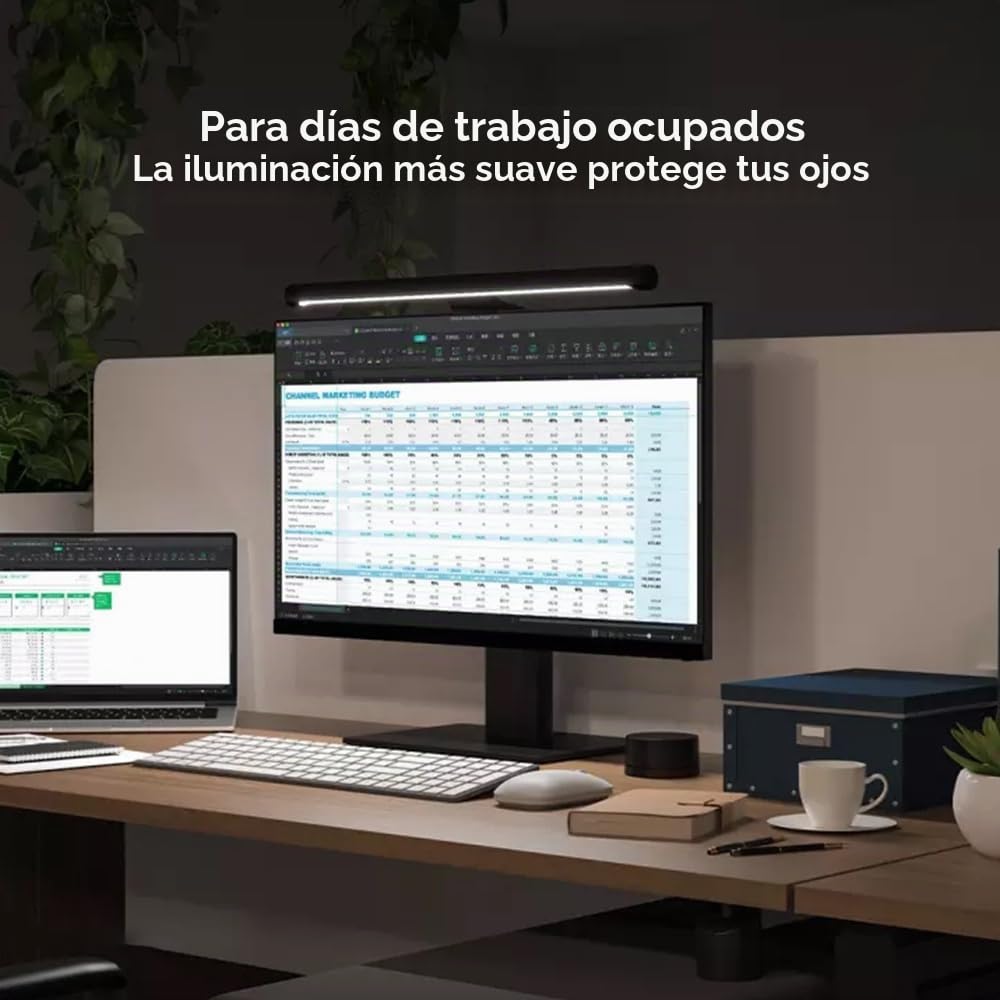 Xiaomi Mi Computer Monitor Light Bar lampe de table 5 W Noir