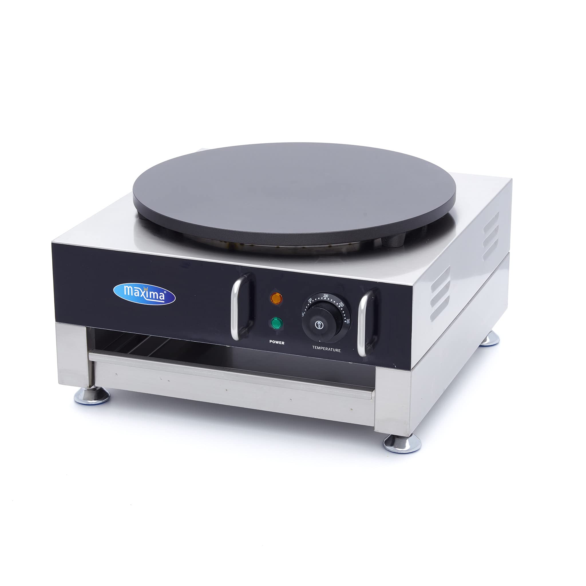 Maxima Gastro Crepes Maker - Single Crepe - 40 cm - inkl. Teigverteiler