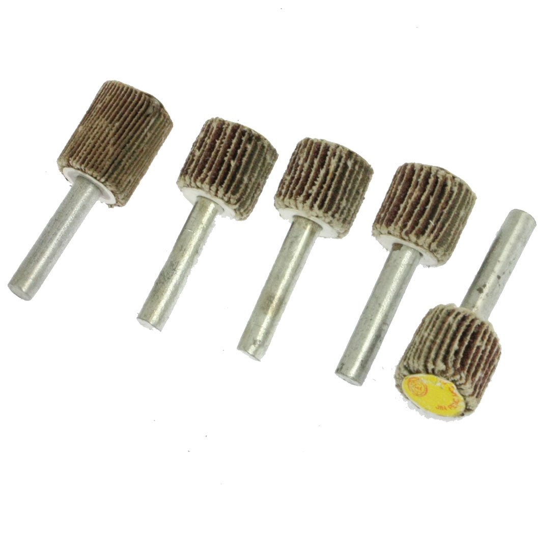 Aexit 16mm Head Abrasives 6mm drill hole Abrasive Mounted Flap Wheels Brush 5 Pcs Model:72as603qo317