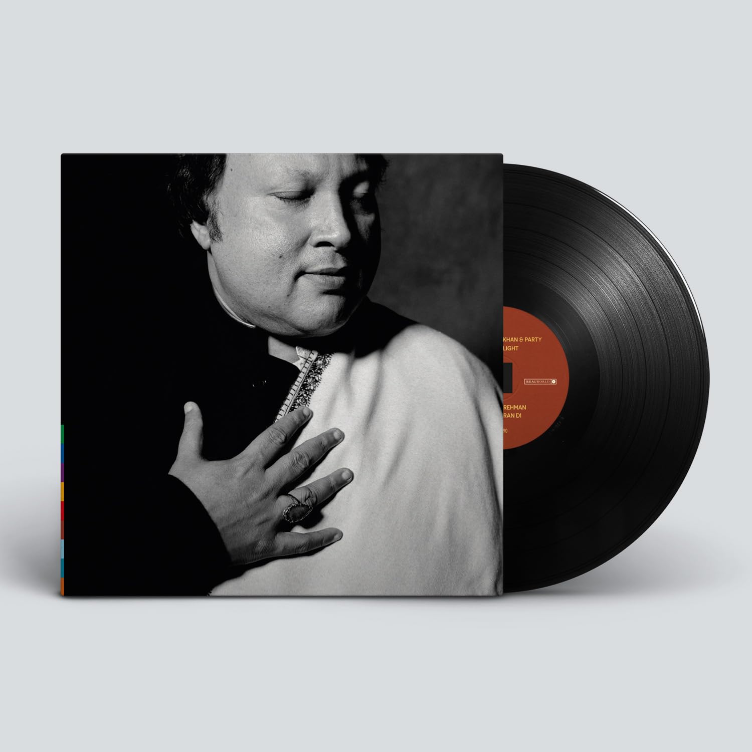 Nusrat Fateh Ali Khan and Party Chain of Light LP Vinyl LPRW256 NEW