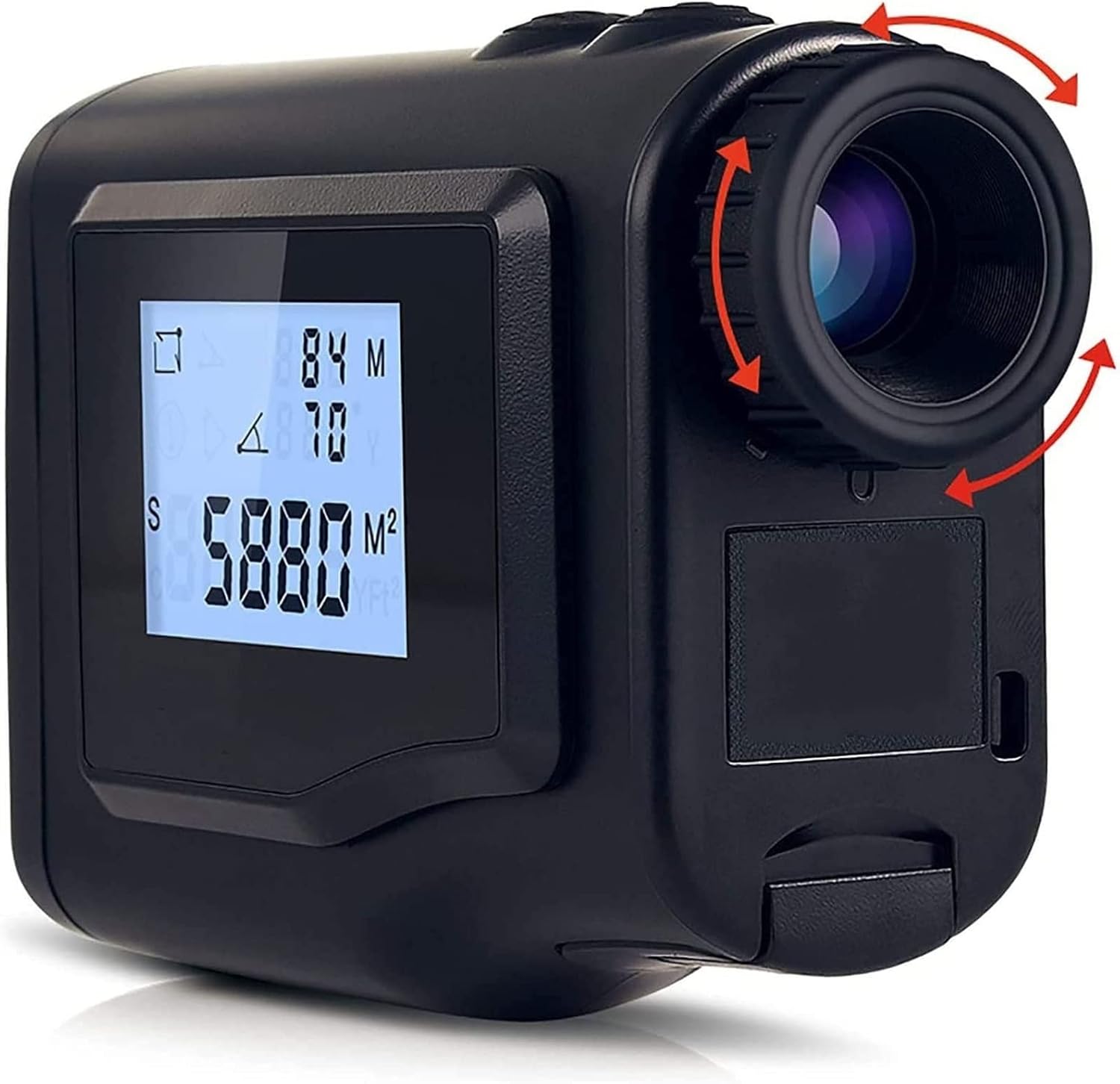 KANDUO Golf Rangefinder,6X Hunting Laser Rangefinder,LCD