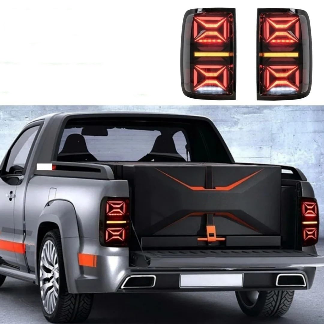 Zestaw Lamp Tyłowych Lampy Hamulcowe Lampy Jazdy Dla VW Dla Amarok 2010-2023