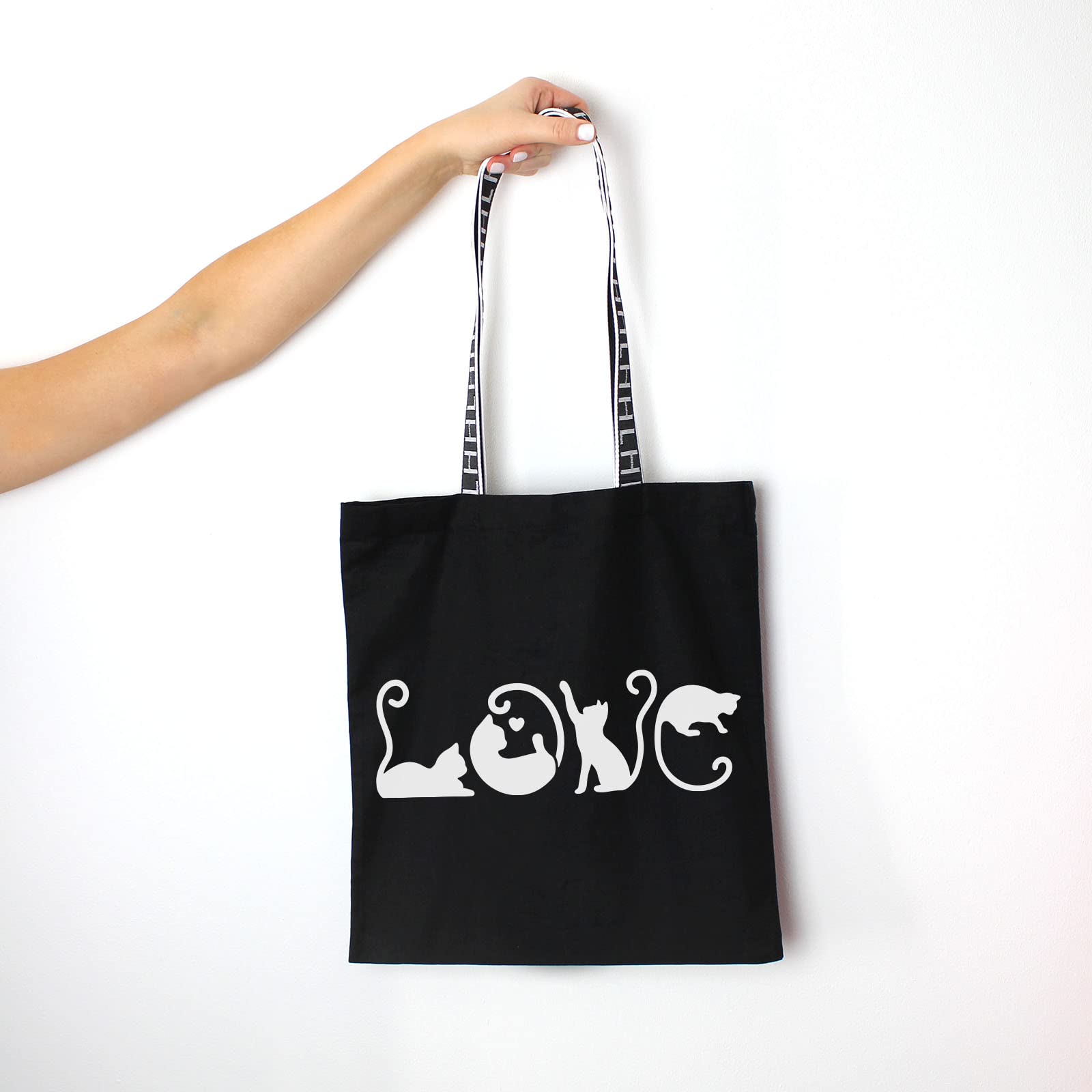 Wiederverwendbare Katzen Schablone 21x29,7cm - LOVE Design Für Wand, Holz, Möbel