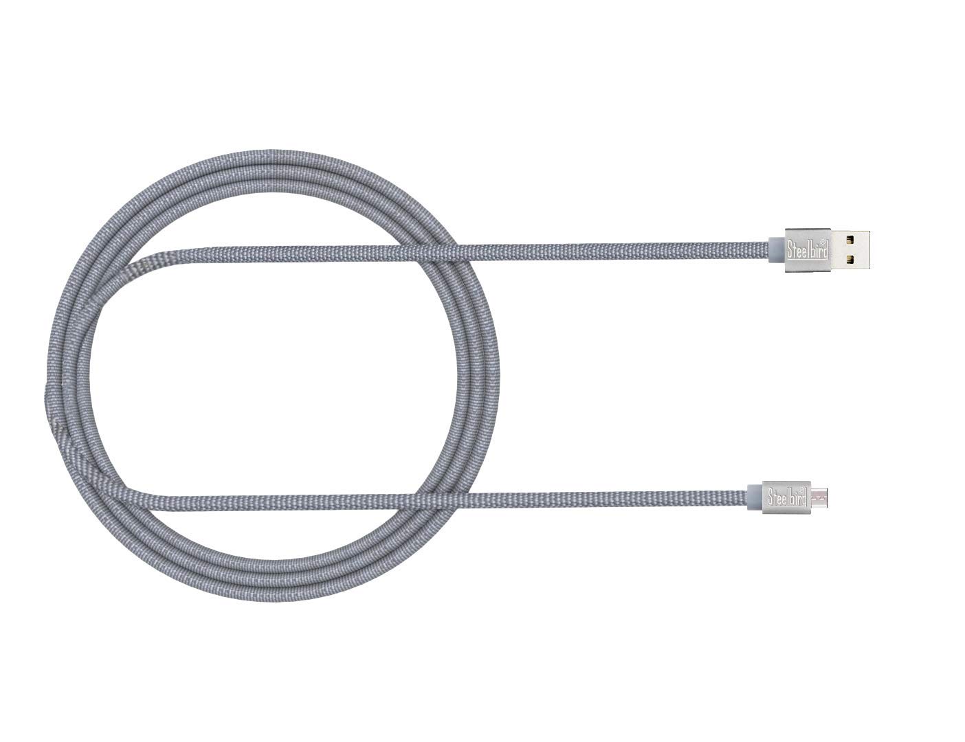 See full amazon price history chart for Steelbird USB 2.4 A Nylon Flat Braided 1 Meter Micro USB Data Cable(Grey) Steelbird USB 2.4 A Nylon Flat Braided 1 Meter Micro USB Data Cable(Grey) (B08L1BL3WJ) Amazon Price History, Amazon Price Tracker