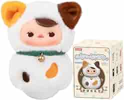 POP MART PUCKY 「Roly-Poly Kitty」ぬいぐるみ Amazon.com: POP MART PUCKY Roly-Poly Kitty Series-Vinyl