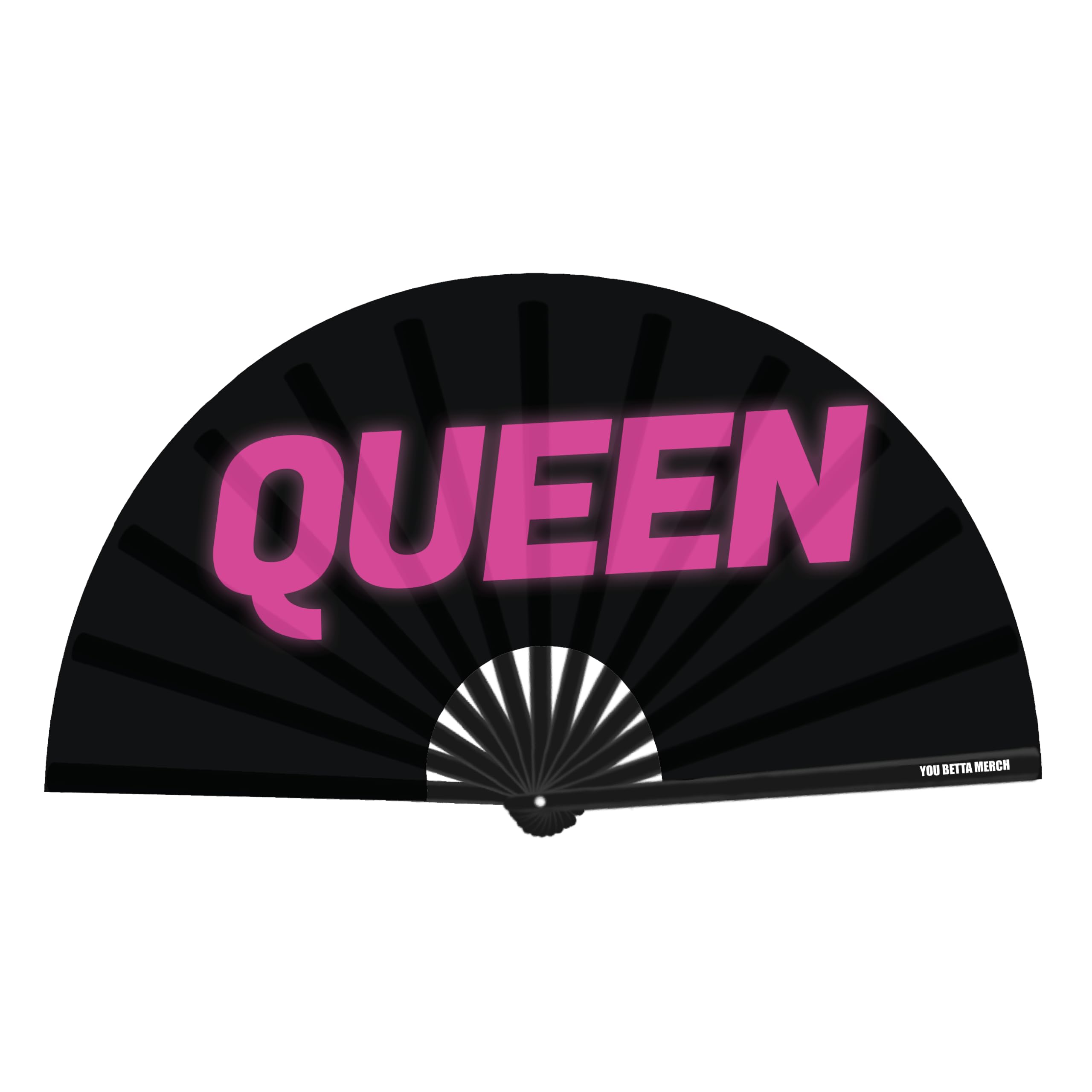 Queen Clack Fan, Bamboo Hand Fan