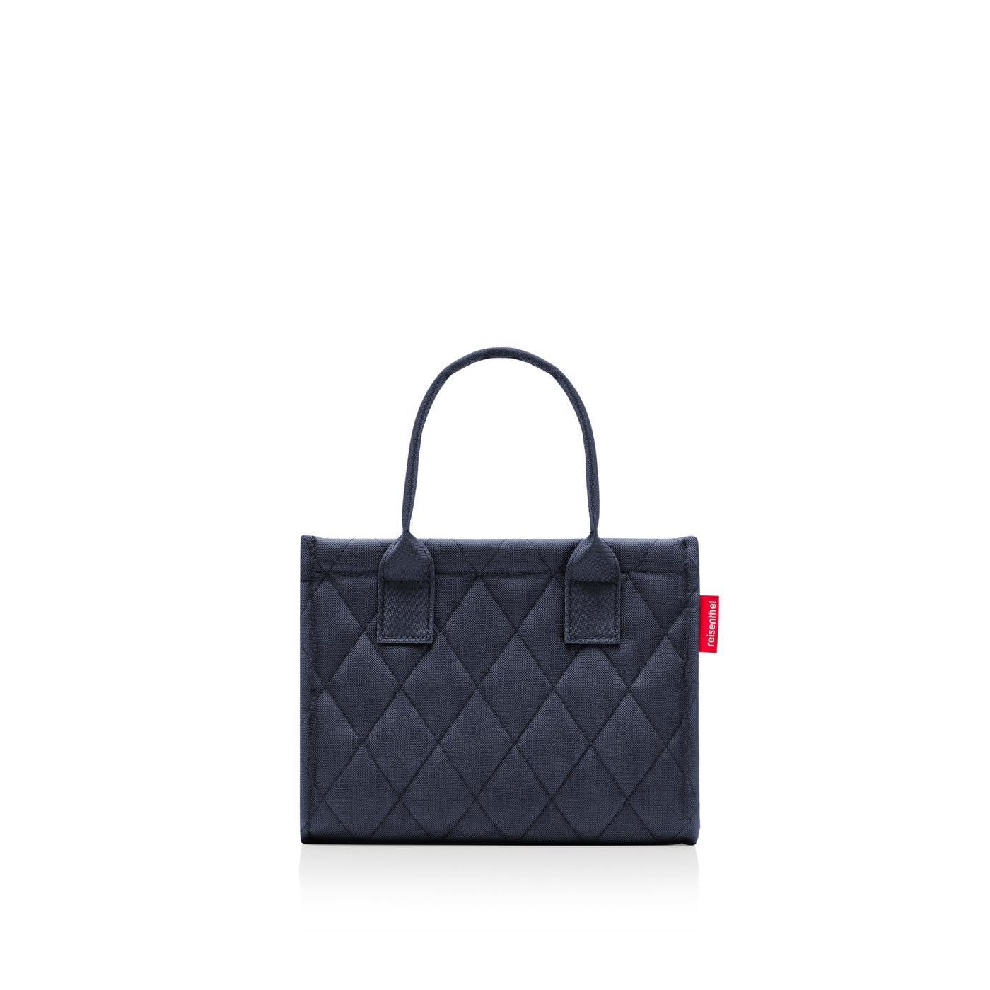 reisenthel Women Daily Shopper xs, Rhombus Midnight Gold, 27x21x14 cm