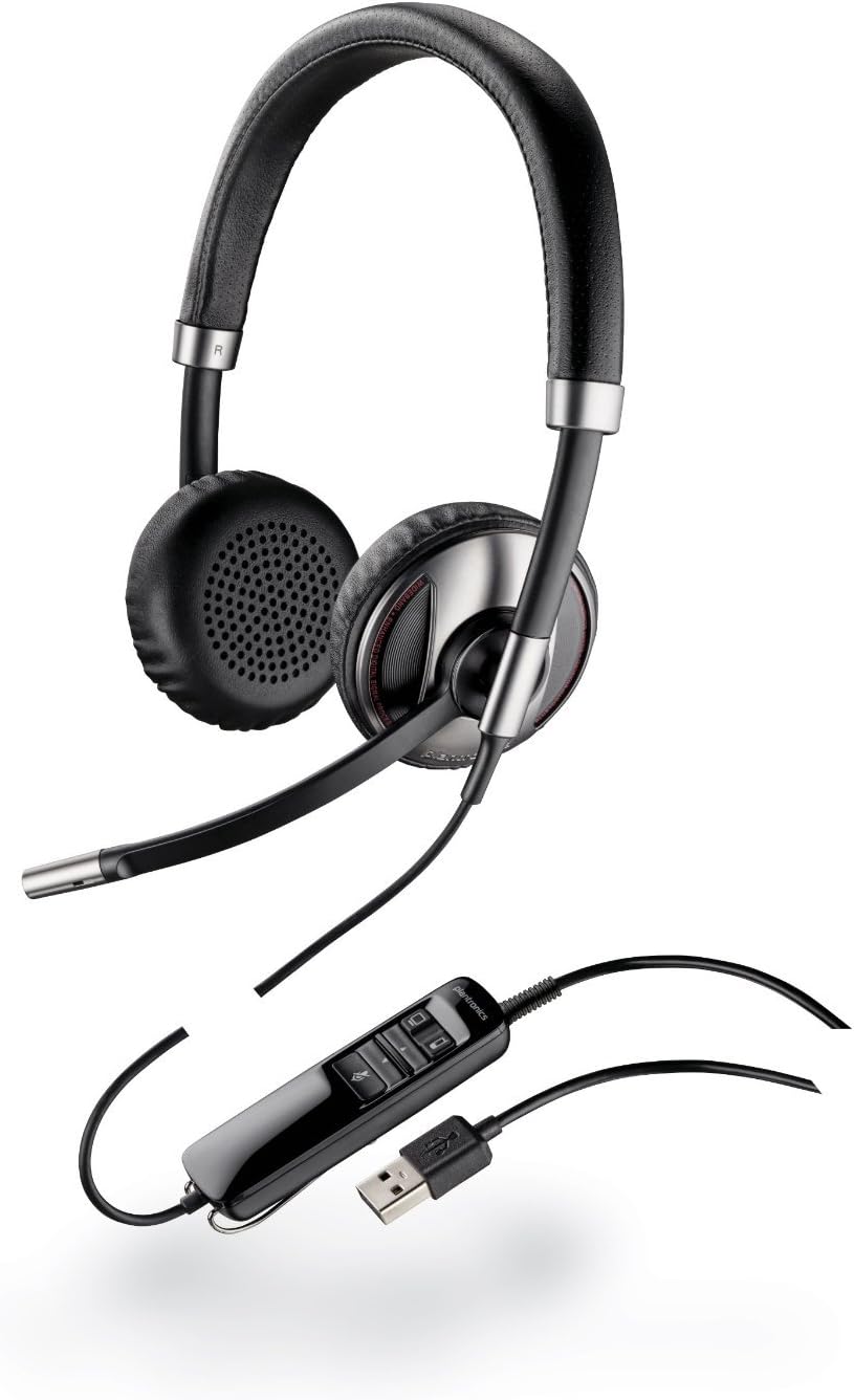 Blackwire C720-M Wired Headsets - Retail Packaging - Black