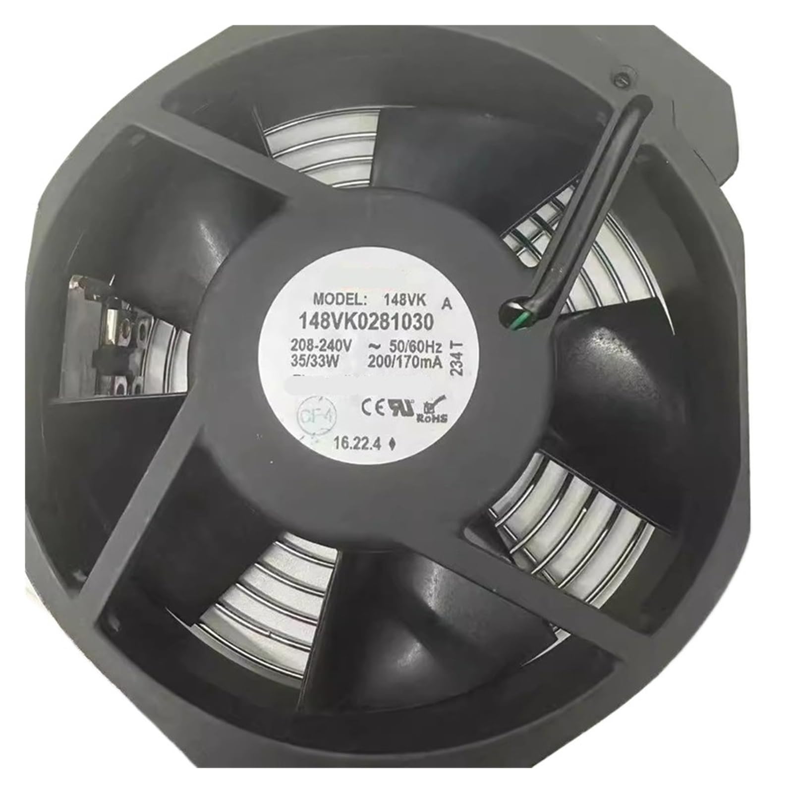 QNEZIQTMH 148VK0281030 208-240V Fan 172 * 150 * 38