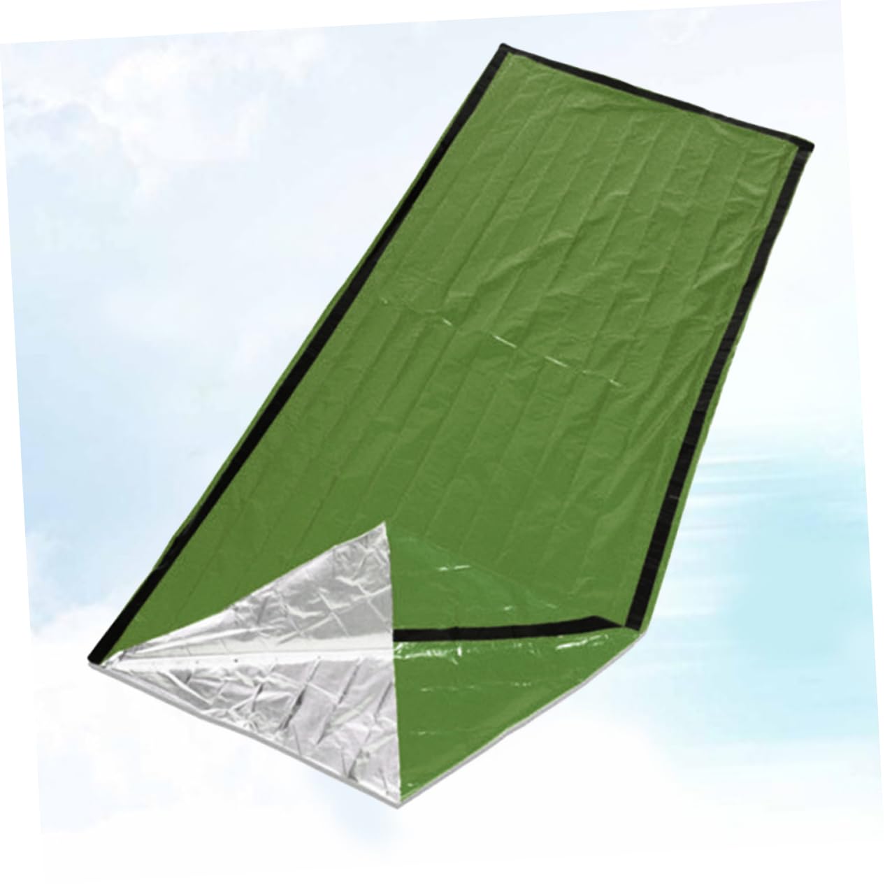 KOMBIUDA Packable Camping Blanket Adult Sleeping Bag Pe Thermal for Winter Lightweight Compact Ideal for Emergency Outdoor Use