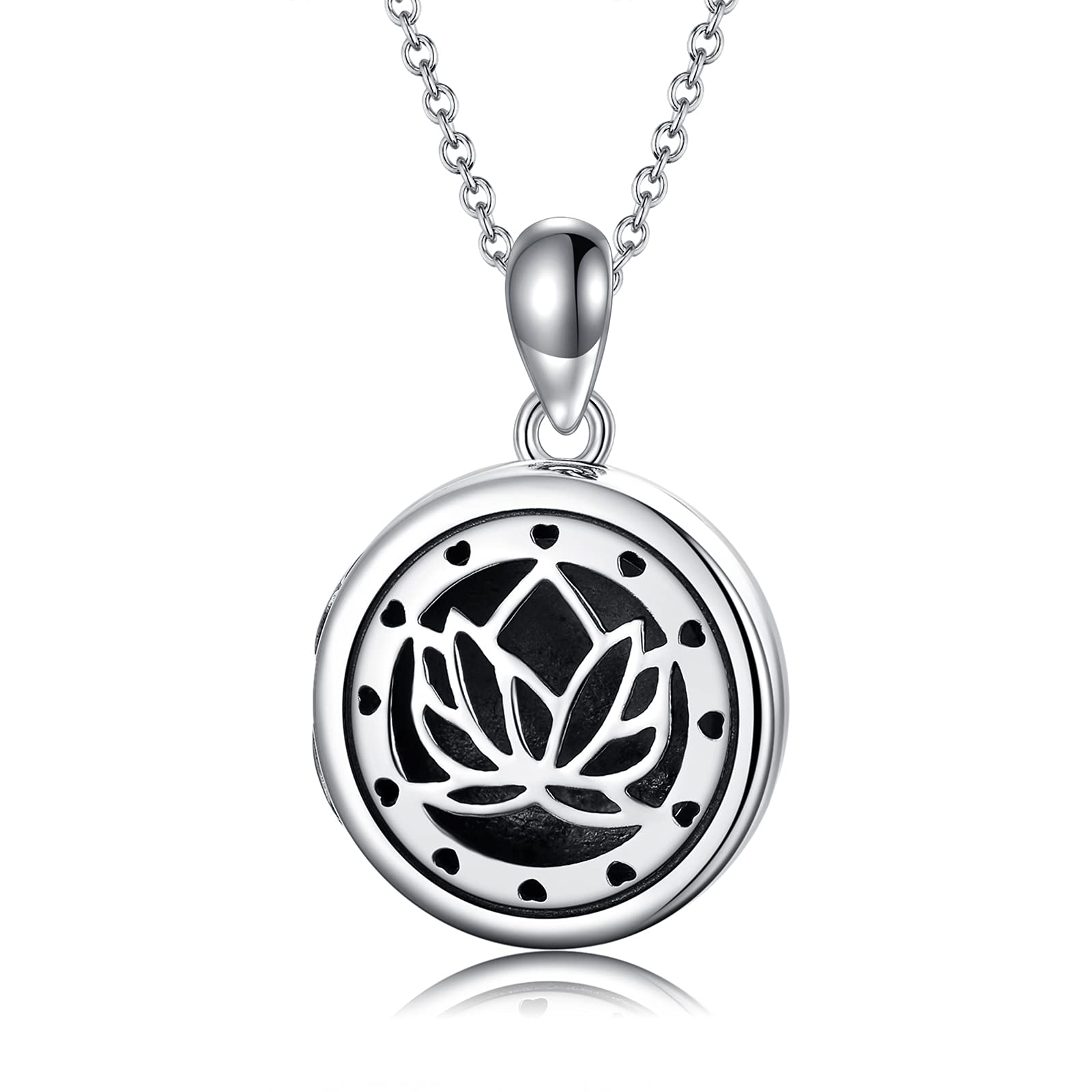 SOULMEETSunflower Heart Shape Locket Necklace that Holds Pictures Photo Keep Someone Near to You Gold Plated/Solid Gold Custom Jewelry Personalized Locket