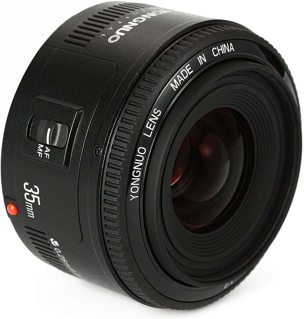 Obiettivo 35 mm F2 1:2 AF/MF grandangolare fisso/primo obiettivo con messa a fuoco automatica per fotocamera Canon EF Mount EOS