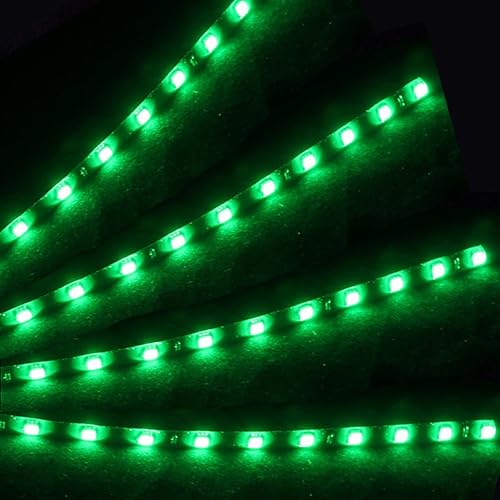 Miniatura 2 de Esupport - Tira flexible de luces para auto, 8 unidades, 30 cm11.8 pulgadas, 15 Ledes, SMD, resistente al agua