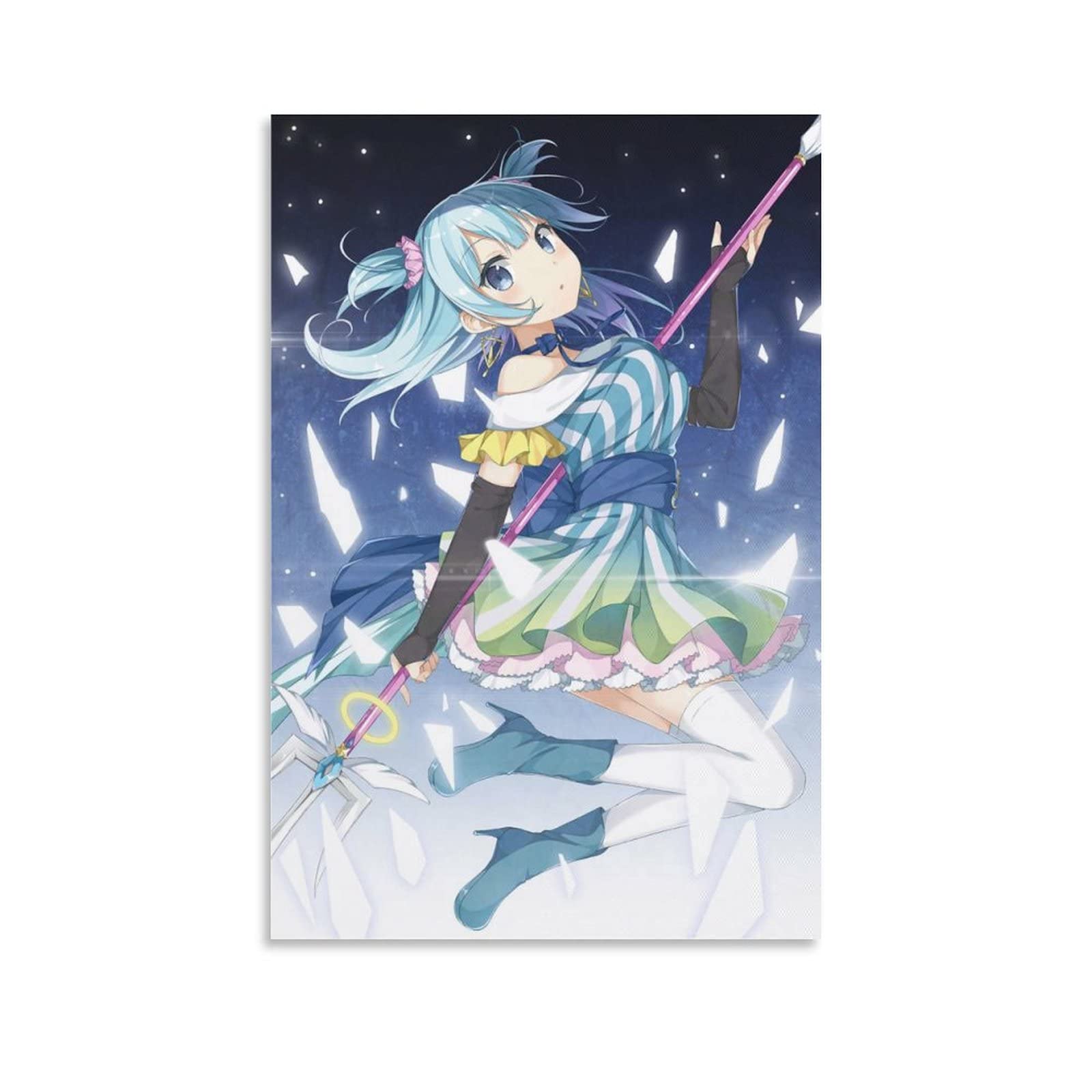 Amazon.co.jp: 絵画 水波レナ マギアレコード ポスター アートパネル
