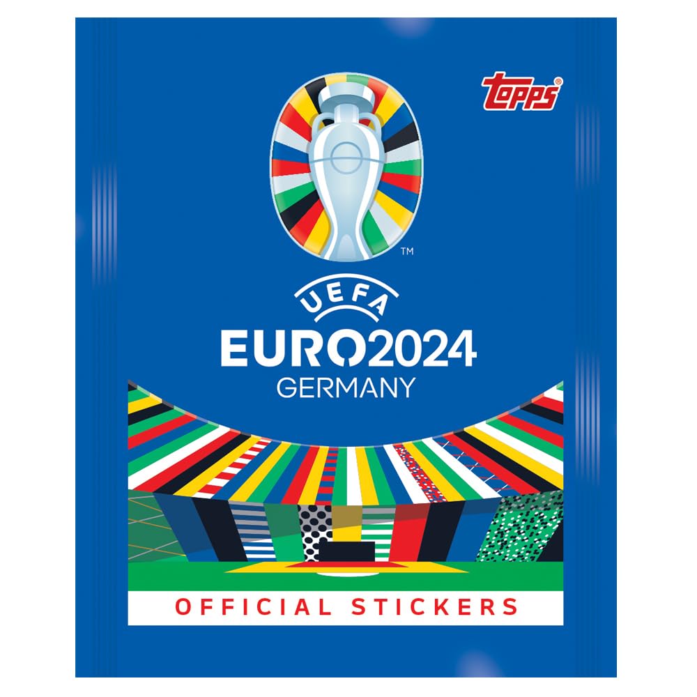 Bundle mit UEFA EURO 2024 Germany - Sammelsticker - 1 Album + 20 Tüten + Exklusive collect-it Hüllen