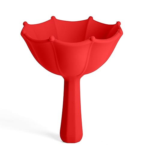Miniatura 2 de Embudo pequeño para paraguas, embudo tipo hongo, vino tinto, jugo, leche, bebidas, embudo plegable de silicona de grado alimenticio para Año Nuevo,