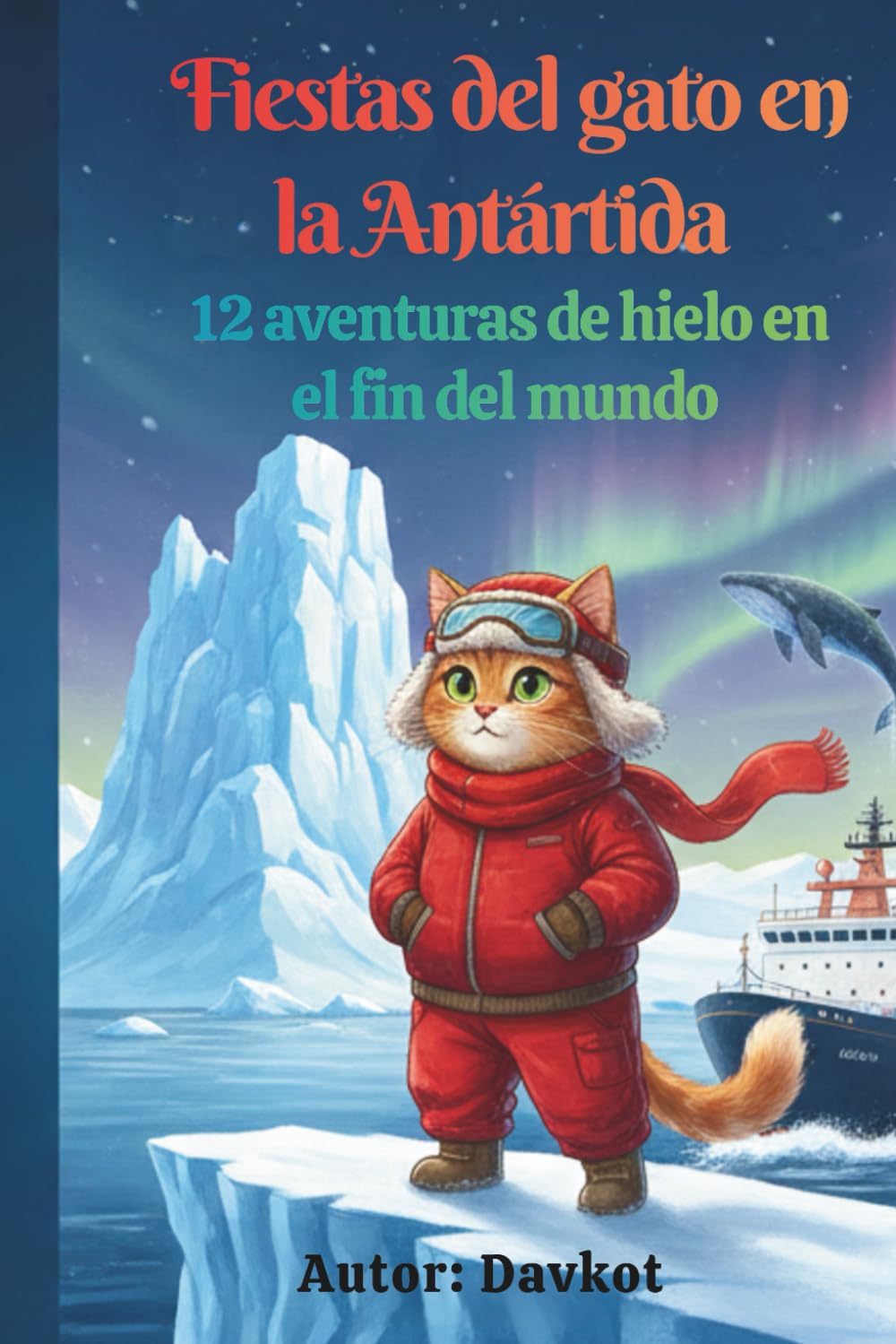 Fiestas del gato en la Antártida: 12 aventuras de hielo en el fin del mundo (Felek the Cat’s Adventures)