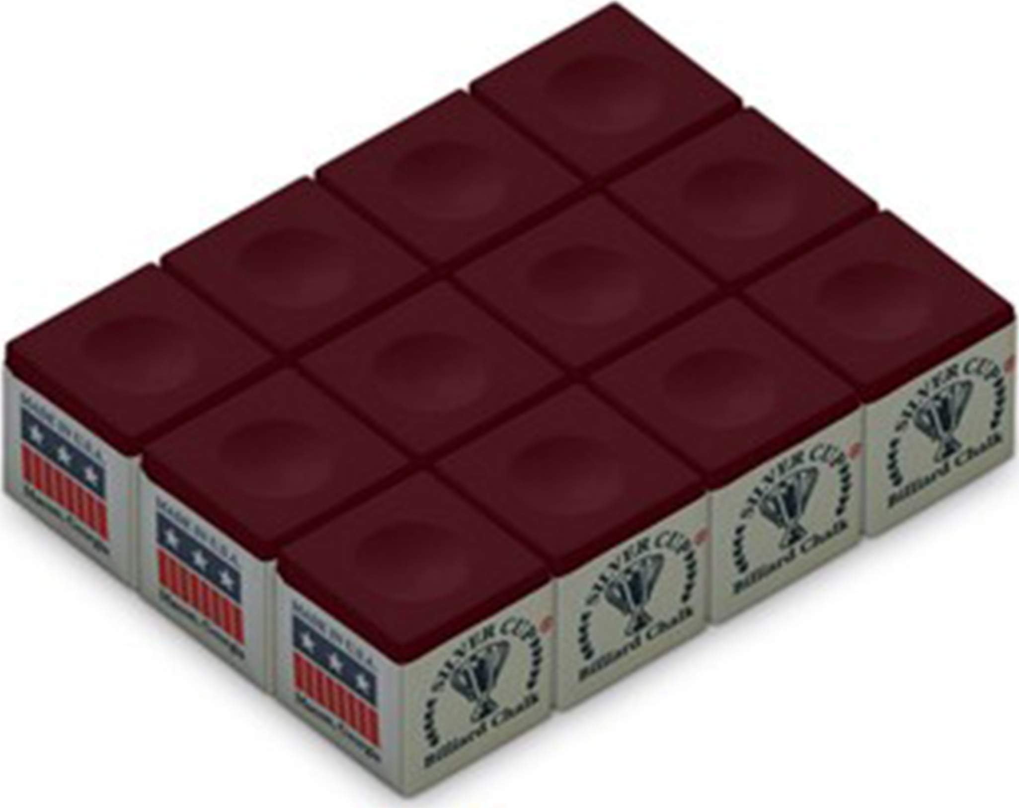 Billiard CHALK - ONE DOZEN
