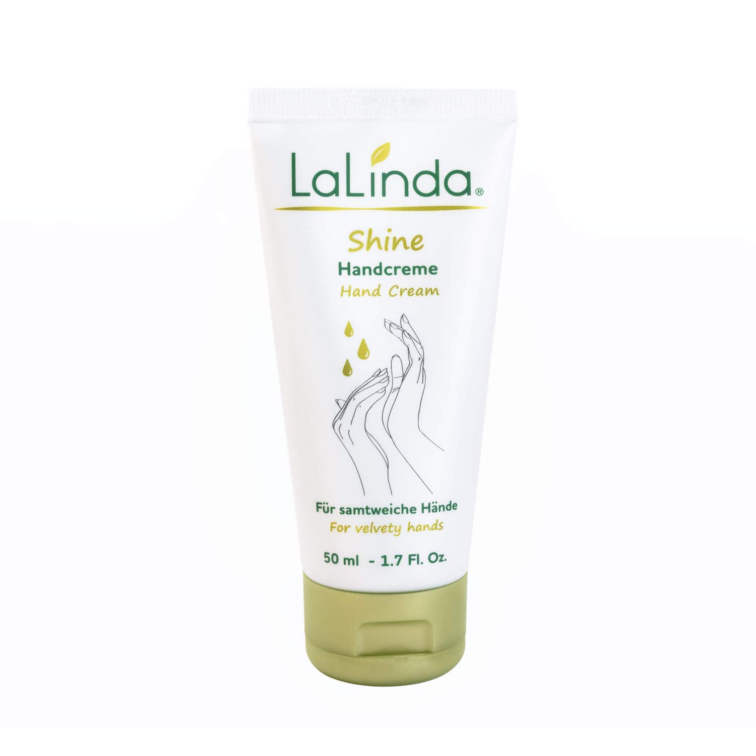 LaLinda Shine Anti-Ageing Hand Cream with Biotin and Argan Oil, made in the pristine nature of the Alps