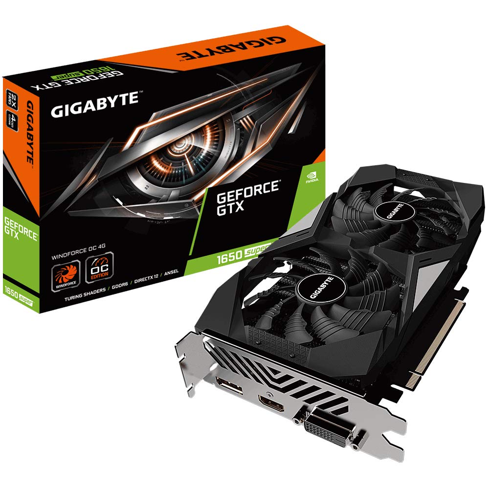 グラフィックボード・グラボ・ビデオカード GIGABYTE GeForce GTX 1650 Super Amazon | Gigabyte GeForce GTX 1650 Super Windforce OC 4G (4GB