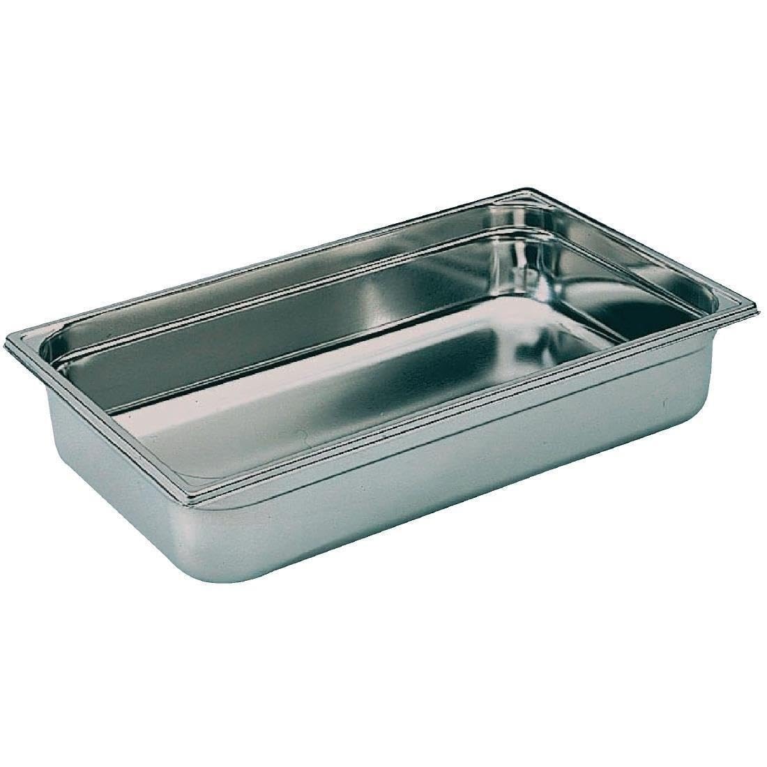 Bourgeat K049 Poêle standard en acier inoxydable 1/​1 Gastro 65 mm