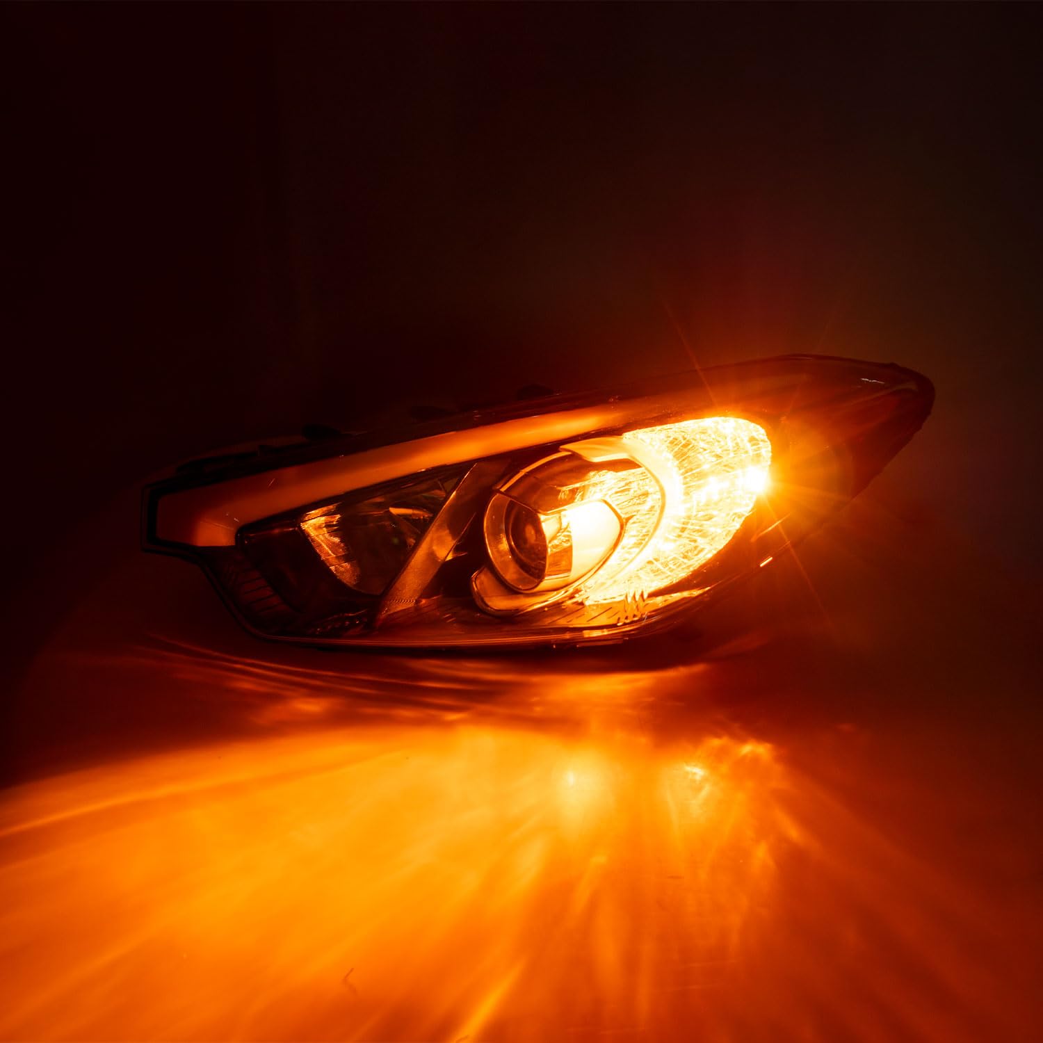 TODO Headlight Assebly Without LED DRL Copatible With 2017 2018 Forte - View #12