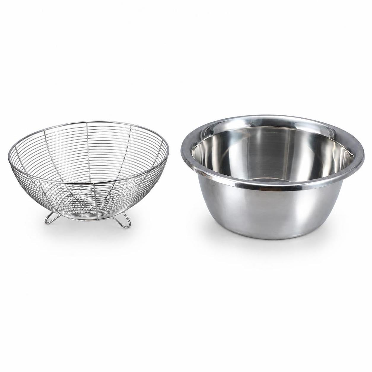 Cesta frutas y colador para lavar verduras sin acumular agua en tus alimentos frescos