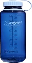 Nalgene Sustain Tritan BPA-Free Water Bottle Made with Material Derived From 50% Plastic Waste (using ISCC certified mass balance), 32 OZ, Wide Mouth