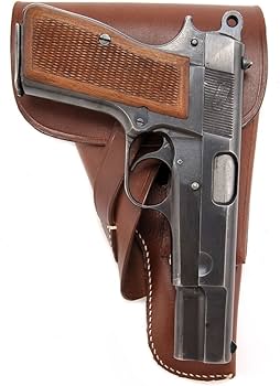 タナカ ブローニングハイパワー M1935 レストア品 レザーホルスターセット タナカ ブローニングハイパワー M1935 レストア品 レザーホルスター