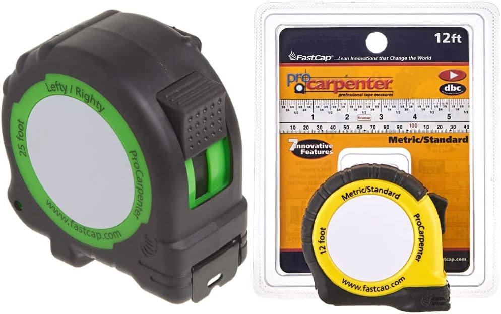 FastCap Measuring Tape Combo PSSR25 25 Foot Lefty/Righty Tape + PMS