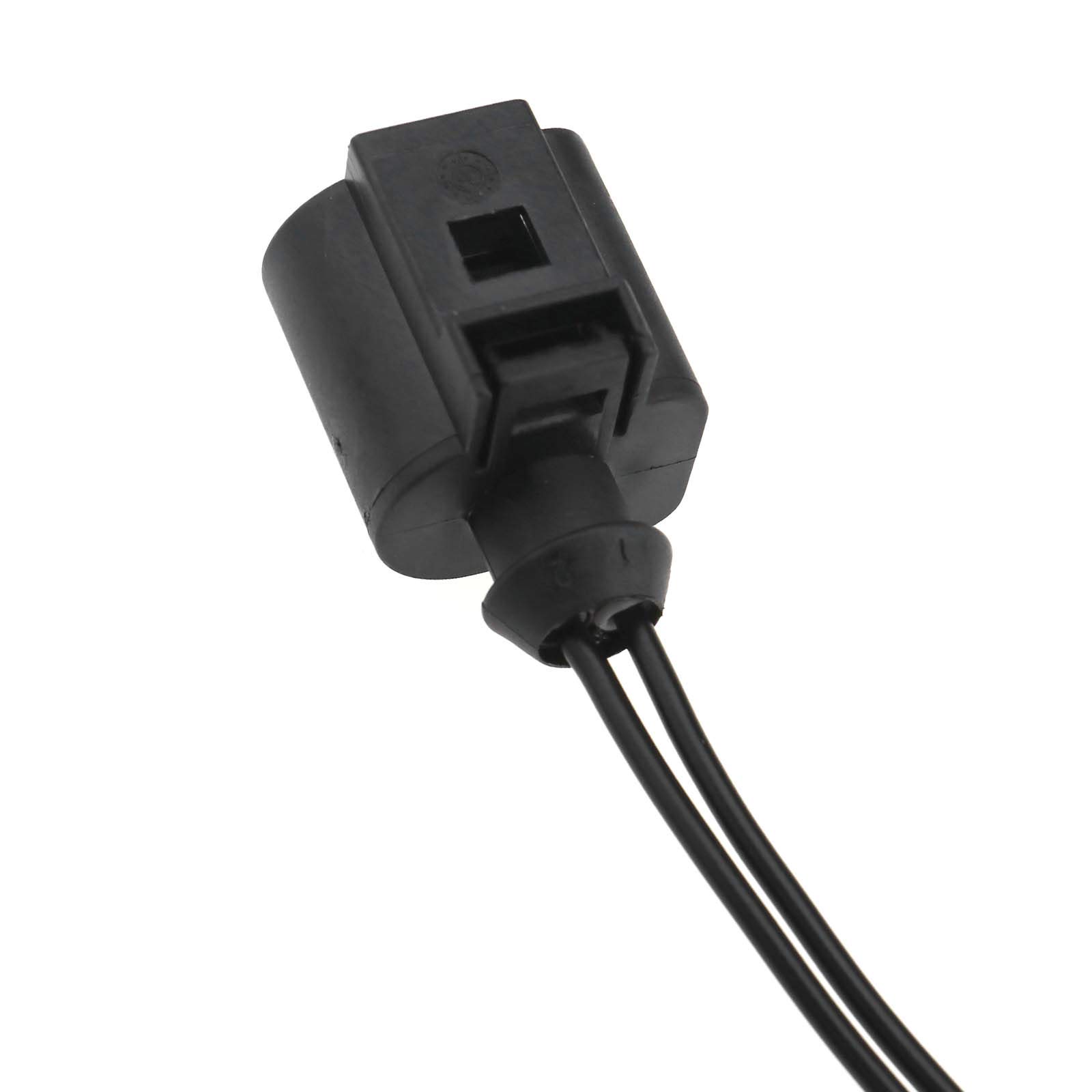 VGOL 2 Pezzi Spina Cablaggio Sensore Parcheggio Posteriore 8 Pin 1J0973714 / 1J0973814 – Connettore Maschio-Femmina Compatibile Con VW Audi Seat Skoda