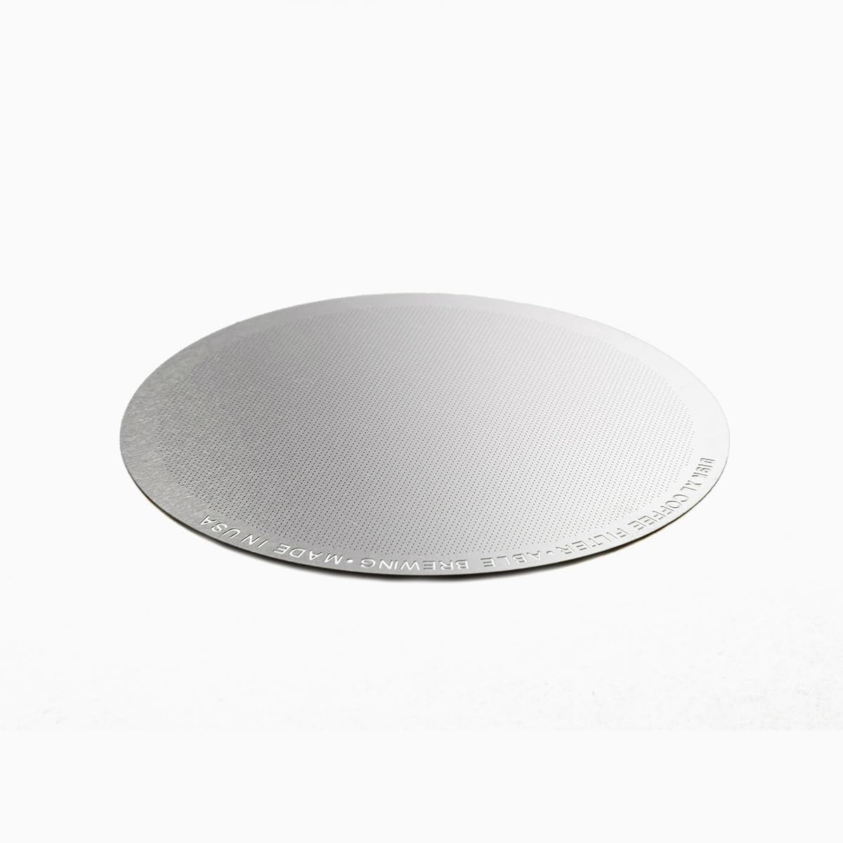 Able - DISK XL Reusable Coffee Filters, Compatible with Newer AeroPress Coffee Filters XL, Ideal for Home & Cafes,152 Micron 72 mm diameter/2.83” Stainless Steel Coffee Filter, Pack of 1