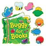 TREND enterprises, Inc. Buggy for Books Bulletin Board Set
