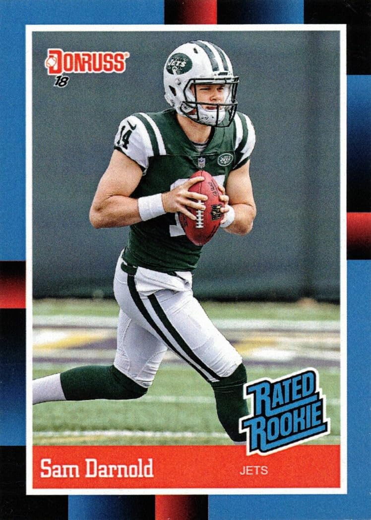 2018 Panini Instant Donruss Rated Rookies Football #RR3 Sam Darnold Rookie Card